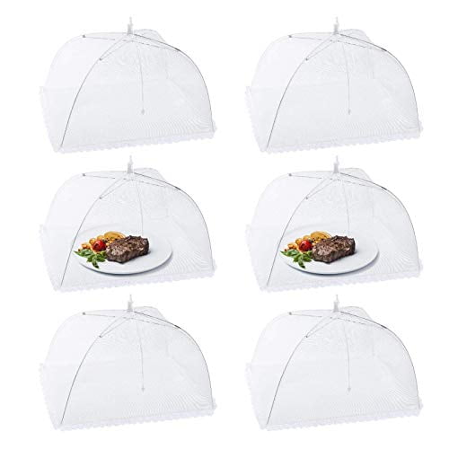 Fold Food Cover Tent Umbrella Collapsible Cake Covers Lace Mesh Net Insect New Fold Food Cover Tent Umbrella Collapsible Cake Covers Lace Mesh Net Insect New